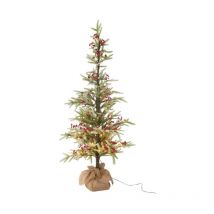 Sapin de Noël Artificiel à led 'Jute' 150cm Vert
