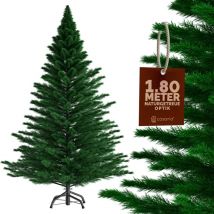Casaria - Sapin de Noël artificiel Arbre de noël avec support 140cm - 240cm Décoration fêtes Sapin Artificiel réaliste 180 cm