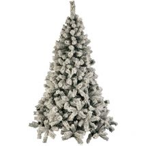 Sapin de Noël artificiel effet enneigé WINDY PEAK