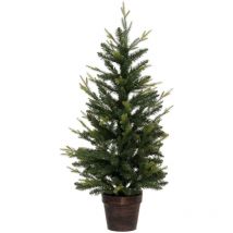 Sapin de Noël artificiel Helsinki en pot