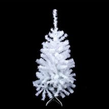 Sapin De Noël Synthétique Enneigé Blanc - Hauteur 150cm