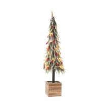Paris Prix - Sapin de Noël Déco à led 'Bruno' 95cm Vert