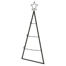 Sapin de Noël lumineux en métal – 80 cm – Hauteur, Largeur – KAEMINGK BV