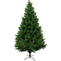 Sapin de Noël Riccardo, Sapin artificiel extra épais, véritable Sapin effet pvc, 754 branches, hauteur 210 cm - Dmora
