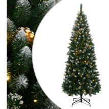 Sapin de Noël artificiel 300 led 240 cm Vidaxl