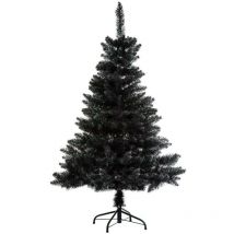 Sapin de Noël Blooming Noir 150 cm