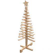 Sapin de Noël en bois articulé Lodge