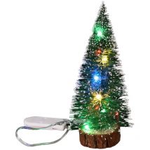 Jormftte - Sapin de Noël, sapin décoratif, éclairage led tricolore