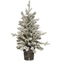 Sapin de Noël Frosty 70cm en pot - Feeric lights & christmas