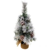 Sapin noel minesota floque 50cm