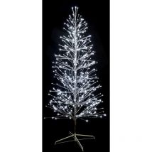 Festilight - sapin spray - argent - 1.8 mètres - 490led - blanc - pétillant 40477-ap0