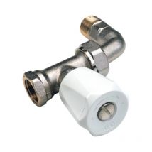 SAR - vanne de radiateur 1 système de tuyaux 1/2 droit avec coude 419gcb