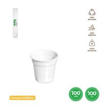 Vaso blanco 100 cc 100 unidades