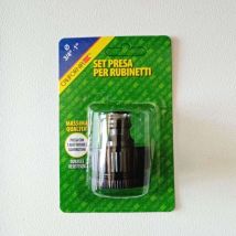 California – Portagomma 3/4" – Raccordo rapido per rubinetto giardino in ABS