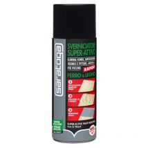 Sverniciatore super attivo ferro legno elimina fondi antiruggine 400ml Saratoga