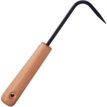 Gancio per diserbo da giardino, sarchiatore con manico, attrezzi da giardinaggio, coltivatore antiruggine per diserbo e rivoltamento del terreno,