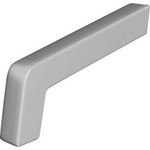 Sarei PVC Seitenteile silber 70 mm Fensterbank