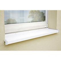 Pvc Seitenteile weiß 195 mm Fensterbank - Sarei