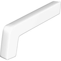 PVC Seitenteile weiß 90 mm für Fensterbänke – Sarei