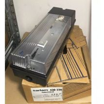 Sarlam - 430236 - Hublot Ecolux G23 11W IP65 IK07 - Base polipropileno. Negro