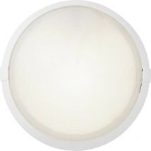 500580 – Super 400 LED-Bullauge mit HF-Erkennung – 14 w, 1100 lm, IP44 IK07, opalisierender Polycarbonat-Diffusor - Sarlam