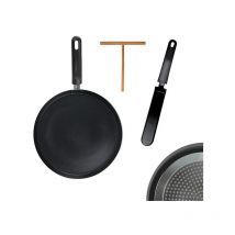 Sarten crepera c/utensilios - 28 cm