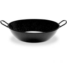 Vaello - sartén honda esmaltada con asas para inducción-vitroceramica Ø40cm.