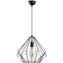 Concept-usine - sasha - Suspension filaire en fer noir