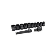 Lot De 12 Douilles À Chocs Sata 1/2'', St09009sj