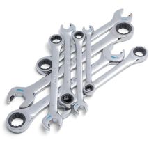 Clé à molette à cliquet SATA – 8 pièces – 72 dents, arc de giro 5° – Outillage