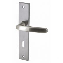 Satinschlüsseltürgriff Zamak Biarritz L - Dt2000