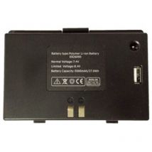 Satlink - Batterie pour WS-6980 WS6980 Battery Accu 7.4V / 5000mAh