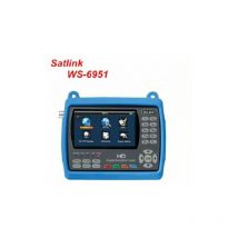 Hdme - Mesureur de champ Satellite - Satlink ws 6951 - hd 4.3 lcd DVB-S2, MPEG-2/MPEG4, pour Satellites, Caméras de sécurité (avec sortie 12V et