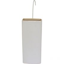 Assiette saturatrice céramique blanche, 300 ml Centrale Brico