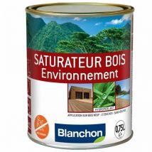 Saturateur Bois Environnement biosourcé 0,75L Blanchon Nuancier Blanchon Anthracite