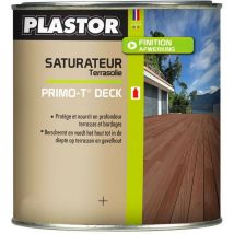Plastor - Saturateur bois primo-t deck huile naturelle de protection des terrasse et bardage Conditionnement: 5 Litres - Teinte: incolore
