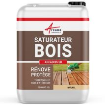 Saturateur Bois pour terrasse, bardage extérieur : arcabois sb - 20 l (jusqu'à 100 m²) Naturel - Incolore Arcane Industries