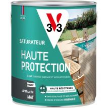 Saturateur Haute Protection Biosourcé V33 anthracite Mat - 2,5L