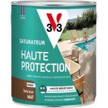 Saturateur Haute Protection Biosourcé V33 teck brun Mat - 2,5L