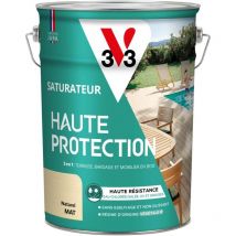 Saturateur Haute Protection Biosourcé V33 naturel Mat - 5L