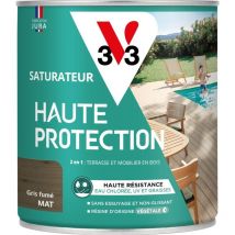 Saturateur Haute Protection Biosourcé V33 gris fumé Mat - 0,75L