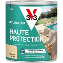 Saturateur Haute Protection Biosourcé V33 naturel Mat - 0,75L