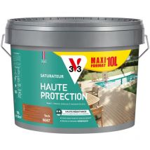 Saturateur Haute Protection Biosourcé V33 teck Mat 10L