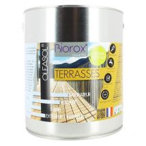 Saturateur pour bois extérieurs origine végétale 2 en 1 terrasses Oleasol 5 litres