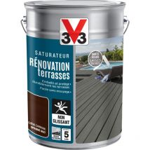 Saturateur Rénovation terrasses V33 Chêne Carbone 5L