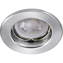 Saturne Encastré GU5,3 rond fixe nickel Lpe non incl. Aric 4605