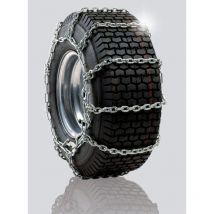 Paar Schneeketten Radreifen Rasentraktor 18x9.50-8