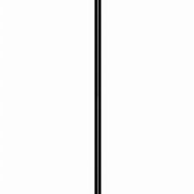 La Croisee Ds - Satz von Alu-Stangen (2X1250 mm) Schwarz RAL9005 B3 - DS7231-013