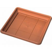 Sauce en plastique Athena Telcom pour vases carrés -25x25 cm