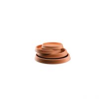 GDM - Sauce rond en résine Eilos Impruneta di Martino Ø50 per vaso Ø59 cm
